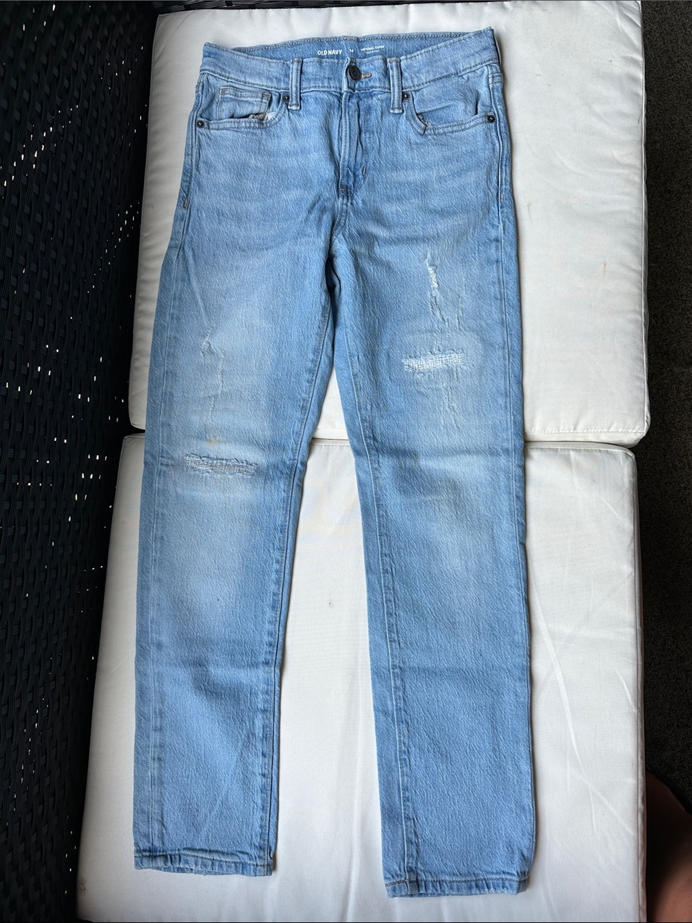 Old Navy Light‎ Wash Slim Straight Boys Jeans